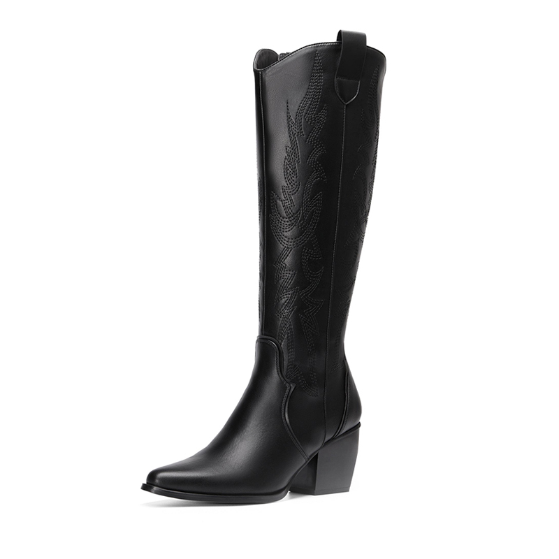 Cowboy knee high store boots